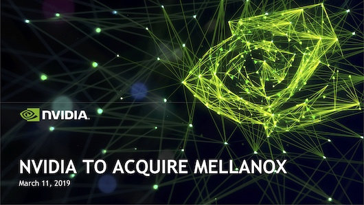 Nvidia поглощает Mellanox за 6,9 млрд долл.